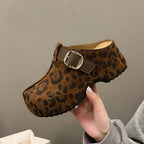 Damen Komfort Clogs mit modischem Riemen und ergonomischem Fußbett R&B