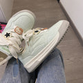 Damen Sportliche Sneaker mit verspielten Applikationen