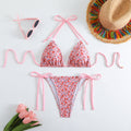 Damen Blumiger Triangel-Bikini R&B