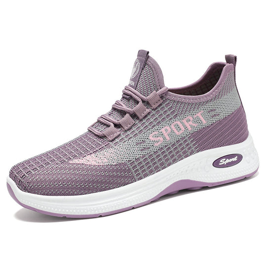 Damen Sportliche und atmungsaktive Fitness Sneakers R&B