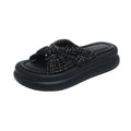 Damen Bequeme Slippers mit modischem Schleifen-Design R&B