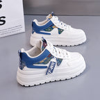 Damen modische Chunky Sneakers mit auffälligem Grafikdesign R&B