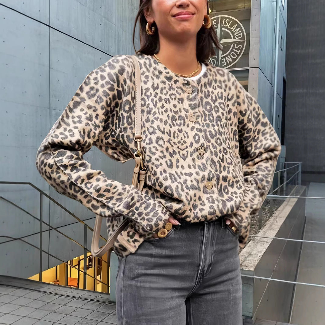 Damen Gemusterter Pullover R&B