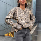 Damen Gemusterter Pullover R&B