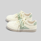 Damen Sneakers mit floralem Design und praktischem Klettverschluss