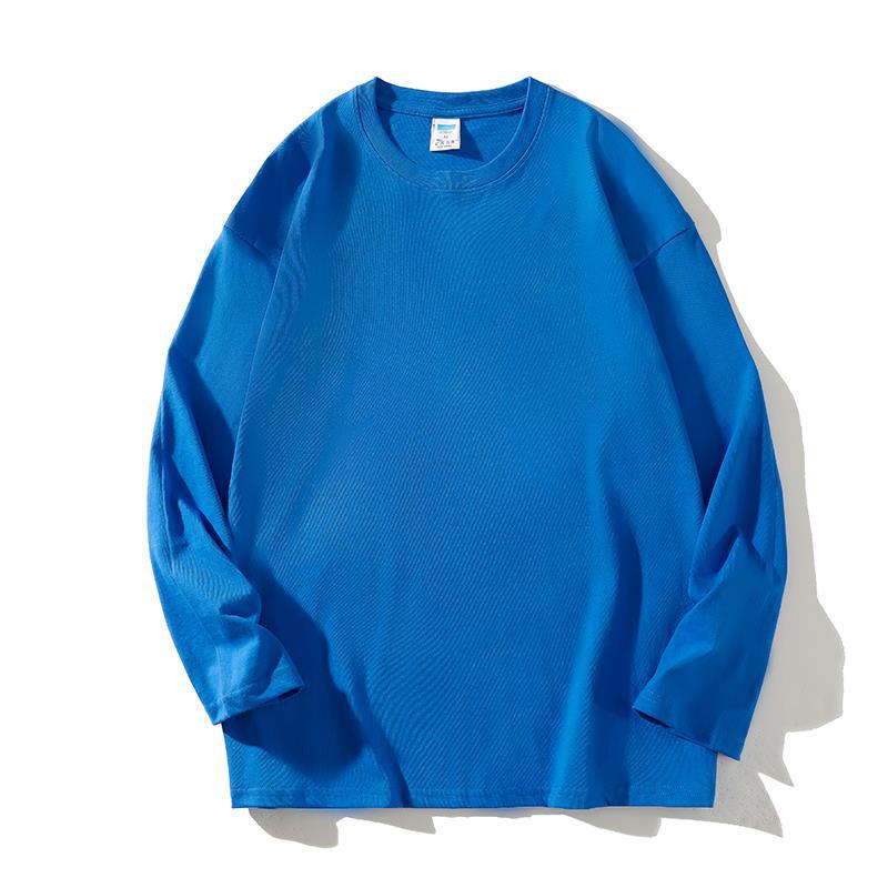 Damen vielseitiges Langarm-T-Shirt aus hochwertiger Baumwolle R&B
