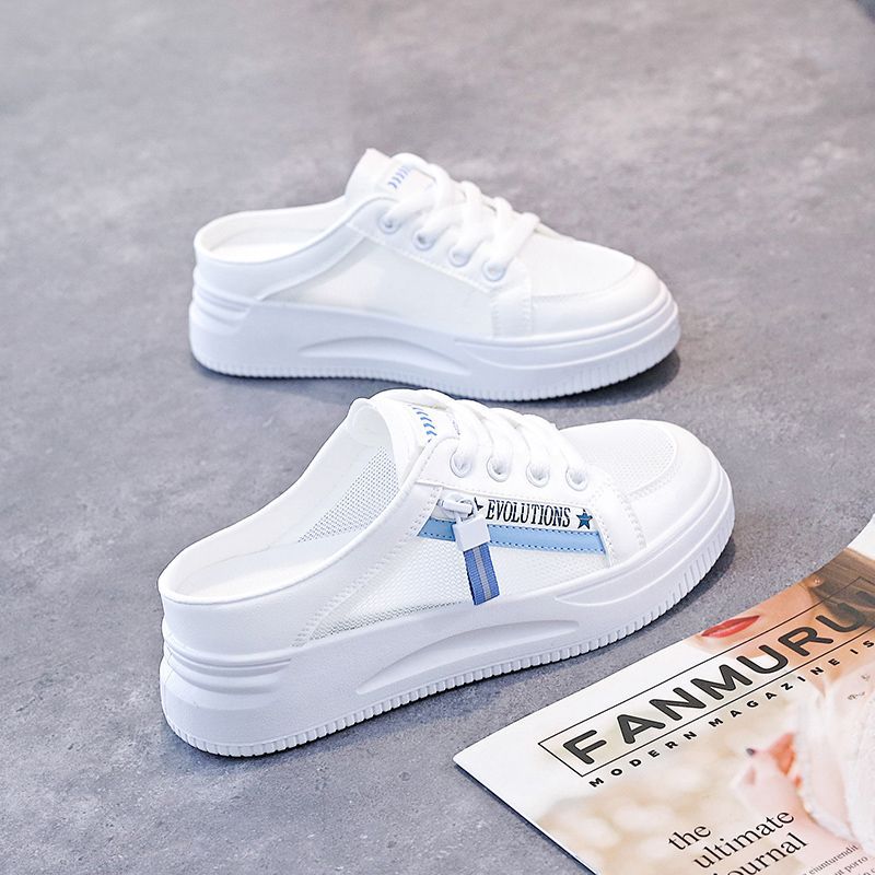 Damen Slip-On Sneakers mit atmungsaktiver Mesh-Konstruktion und komfortabler Sohle R&B