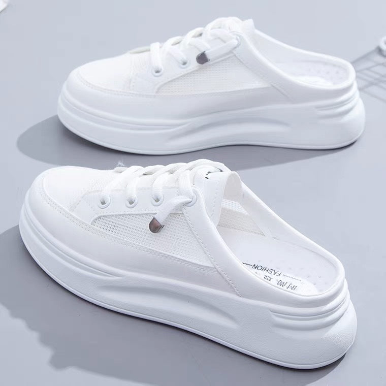 Damen Slip-On Sneakers mit atmungsaktiver Netzstruktur und dämpfender Laufsohle R&B