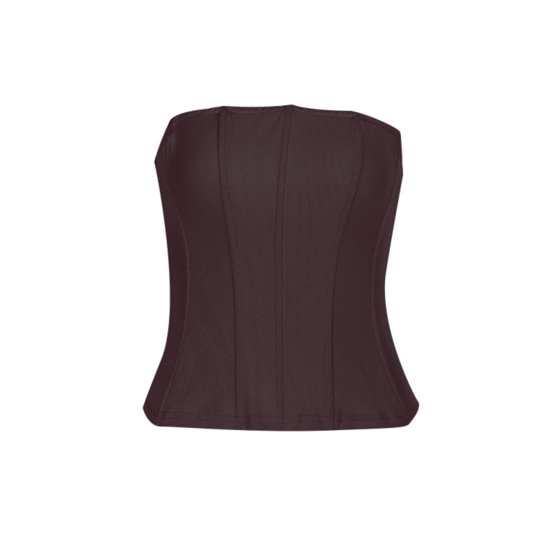 Damen Bustier-Oberteil mit figurformendem Design R&B
