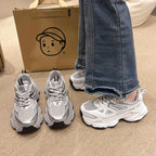 Damen Sportliche Sneakers mit atmungsaktivem Netzmaterial und rutschfester Sohle R&B