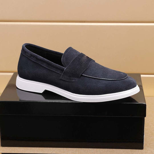 Damen Mokassin Sneaker mit strukturiertem Obermaterial und rutschfester Sohle R&B