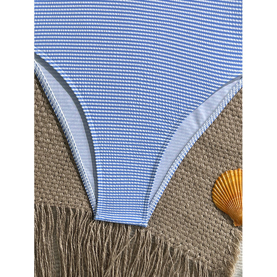 Damen Ästhetischer Badeanzug mit raffinierten Details R&B