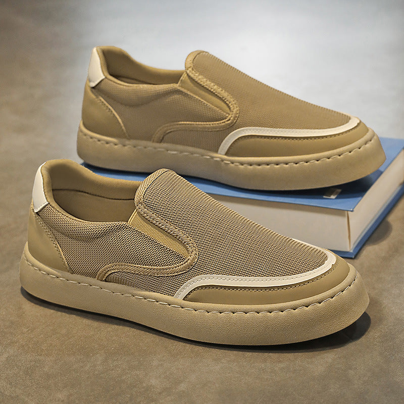 Damen Slip-On Sneakers mit atmungsaktiver Netzstruktur EB