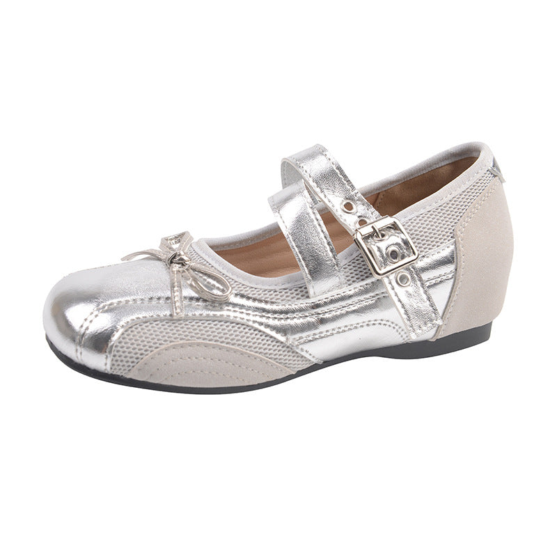 Damen Ballerinas mit zwei verstellbaren Riemchen und elegantem Design R&B