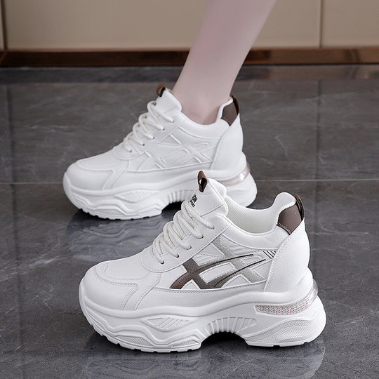 Damen Chunky Sneakers mit dämpfender Sohle und trendigem Design R&B
