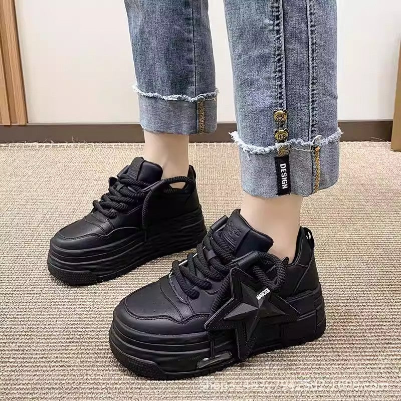 Damen Sportliche Sneakers mit modischem Sternen-Motiv und innovativer Dämpfung R&B