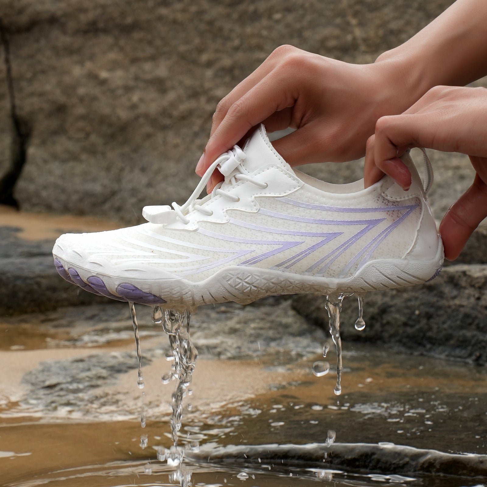 Damen Bunte Sportschuhe mit rutschfester Sohle und atmungsaktivem Obermaterial R&B