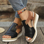 Damen Plateau Sandalen R&B