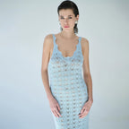 Damen Häkel-Strandkleid R&B