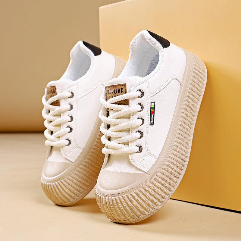 Damen Sneakers mit rutschfester Sohle und extra dicker Profilsohle R&B