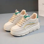Damen Plattform Sneakers mit ergonomischer Dämpfung und modischem Design R&B
