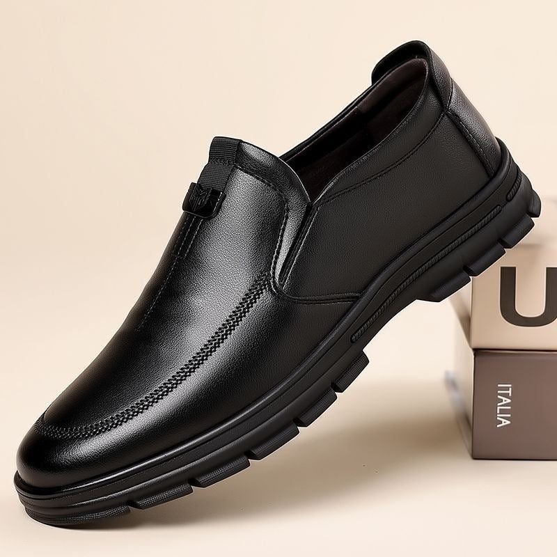 Herren Elegante Slip-On Lederschuhe mit ergonomischer Passform R&B