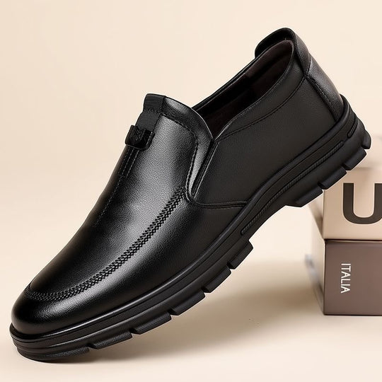 Herren Elegante Slip-On Lederschuhe mit ergonomischer Passform R&B