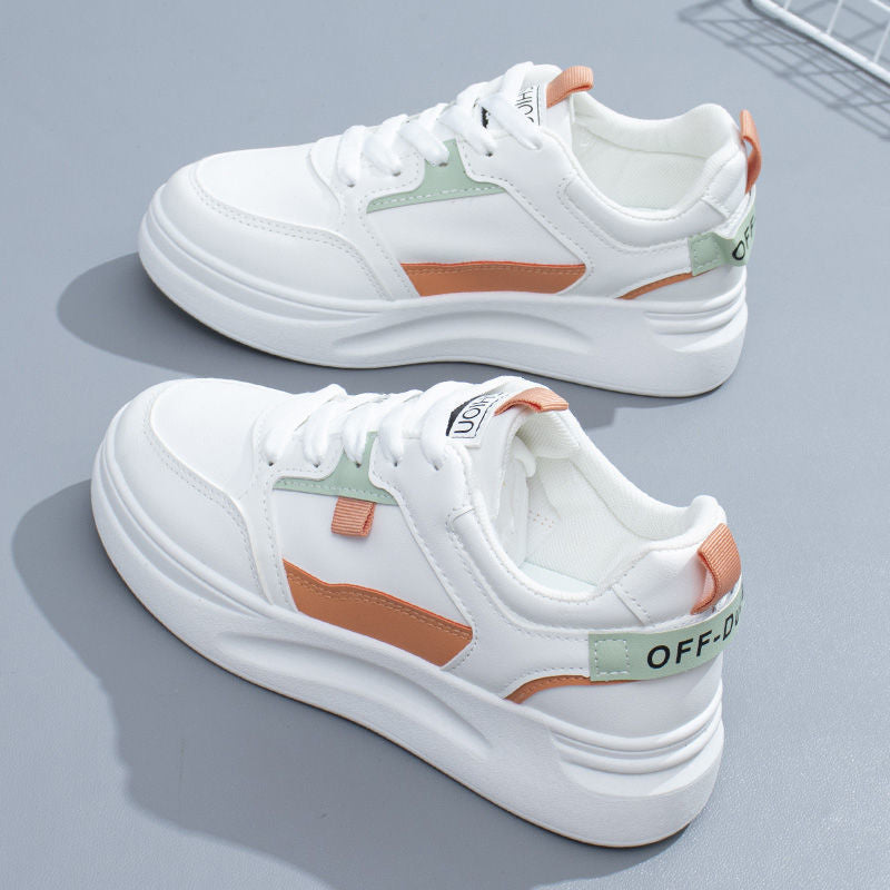 Damen Sportliche Sneakers mit leichtem Plateau
