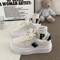 Damen Chunky Lifestyle-Sneaker mit eleganter Plateausohle und sportlichen Akzenten R&B