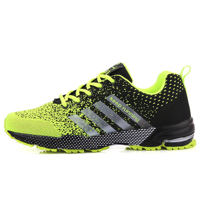 Damen Sportliche Laufschuhe mit atmungsaktiver Mesh-Oberfläche und dämpfender Zwischensohle R&B