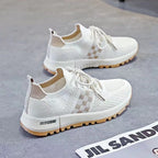 Damen Atmungsaktive Laufschuhe mit hochflexiblem Sohlenprofil und rutschfester Laufsohle R&B