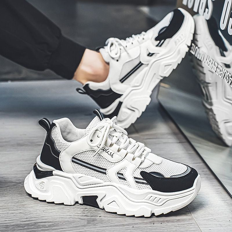 Damen Sportliche Mesh Sneakers mit strapazierfähigem Sohlenprofil R&B
