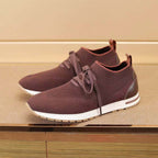 Damen Komfortable Sneaker mit atmungsaktiver Strick-Oberfläche R&B