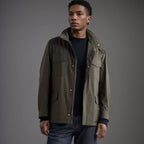 Herren modische Trekkingjacke aus wasserabweisendem Material mit praktischen Taschen R&B