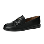 Damen Mokassins mit dekorativen Fransen und elegantem Design R&B