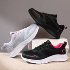 Damen Sportliche Laufschuhe mit atmungsaktiver Mesh-Oberfläche und dämpfender Sohle R&B