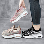 Damen Sportliche Sneakers mit atmungsaktivem Strick-Obermaterial und innovativer Dämpfungstechnologie R&B