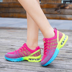 Damen modische Lauf-Sneaker mit dämpfendem Air-System