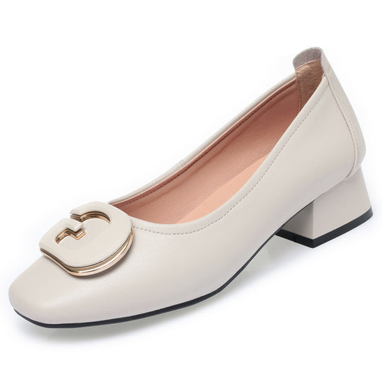 Damen Elegante und bequeme Ballerinas mit modischem Schmuckdetail R&B