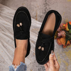 Damen Mokassins mit elegantem Schmuckdetail R&B