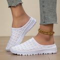 Damen nan atmungsaktiver Netz-Slipper mit Diamantstruktur-Obermaterial und gedämpfter Leichtsohle R&B