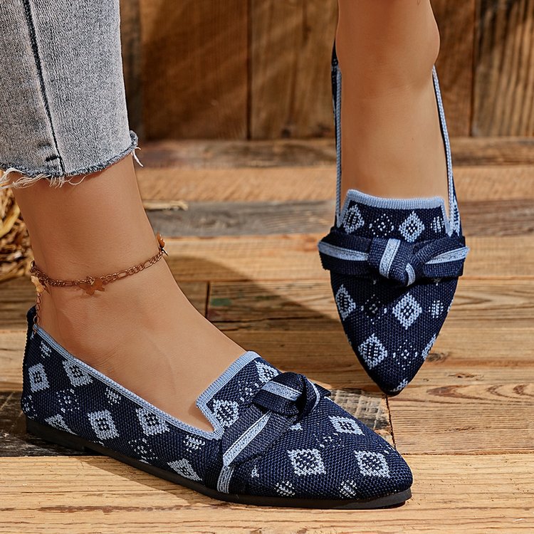 Damen Atmungsaktive und modische Slip-On Ballerinas R&B