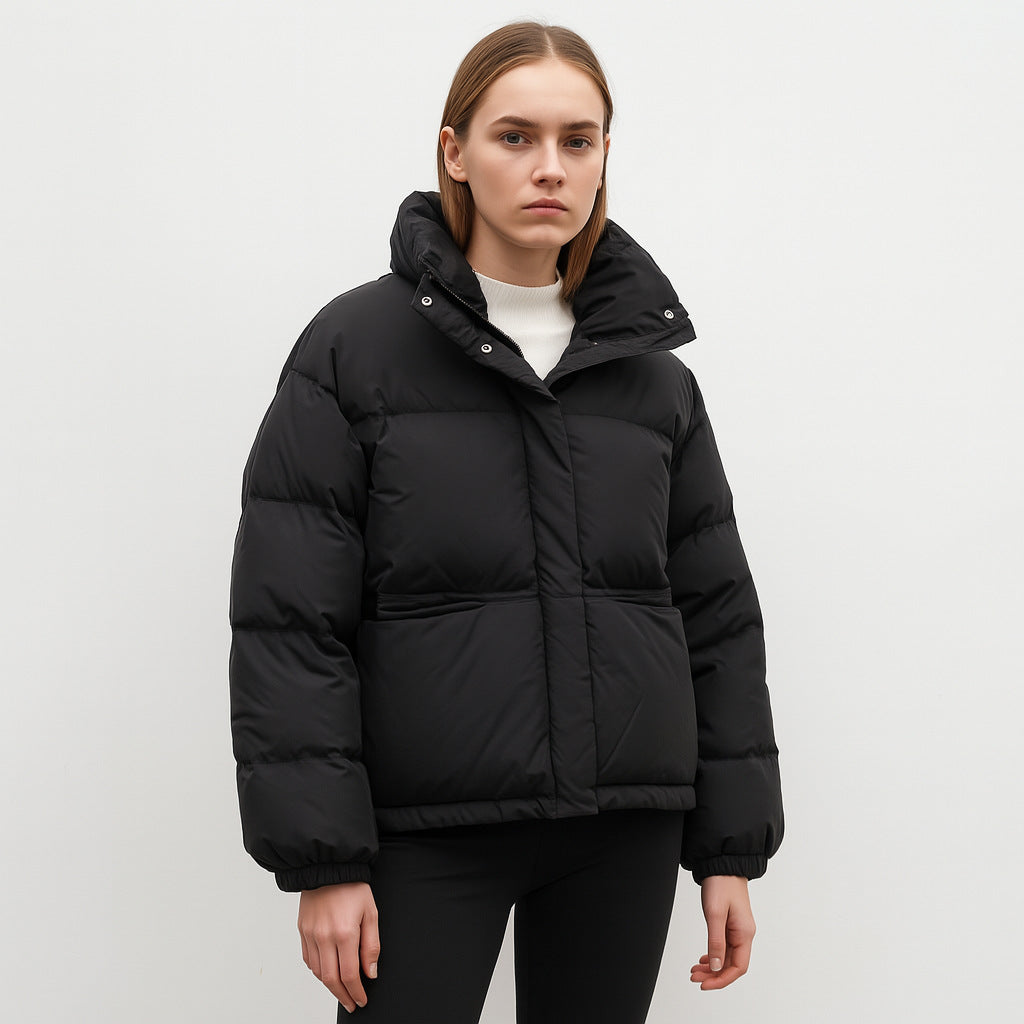 Damen Kompakte Winterjacke mit voluminösem Schnitt R&B