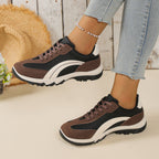Damen Sportliche Freizeitsneaker mit atmungsaktivem Obermaterial R&B