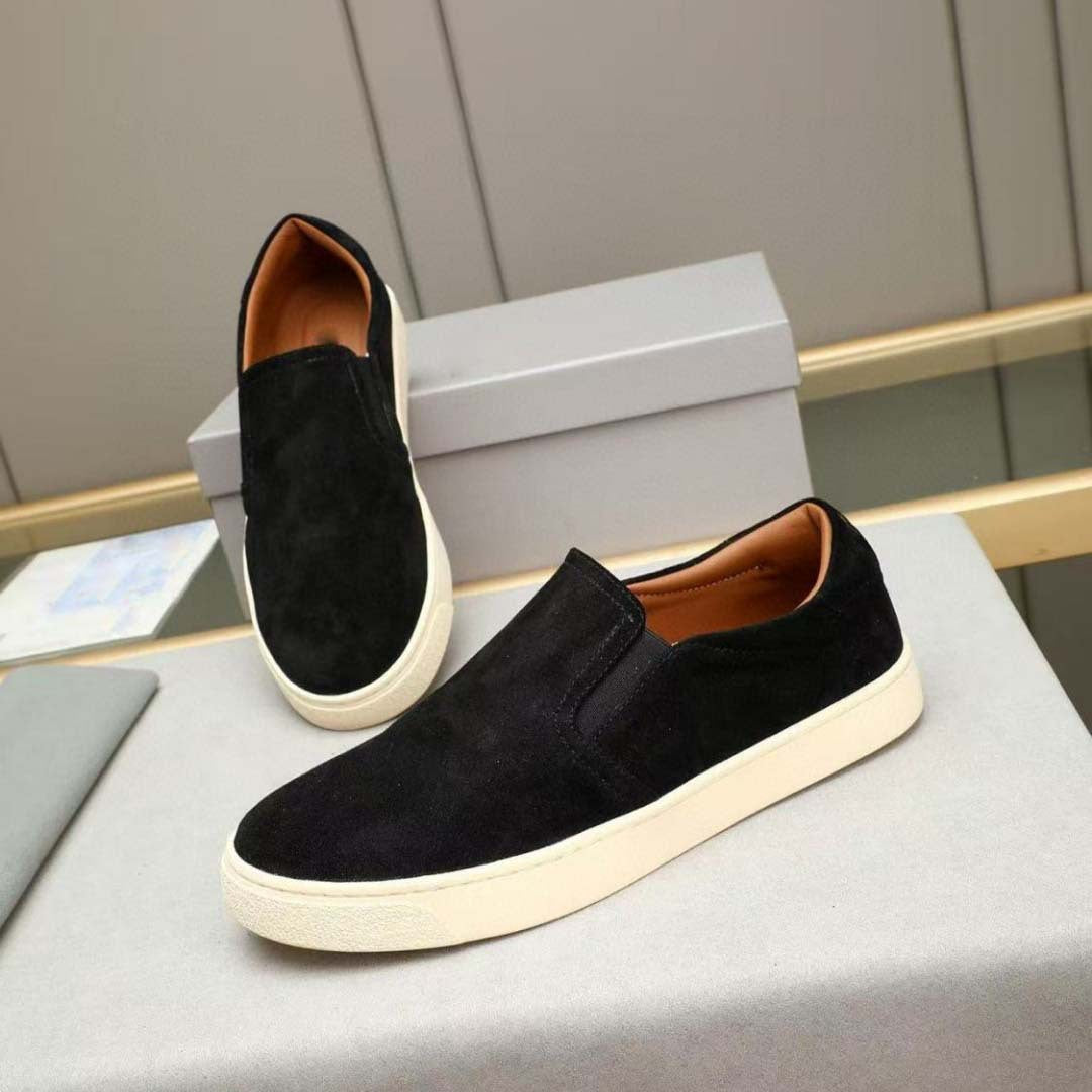 Damen Mokassin Sneakers aus weichem Wildleder R&B