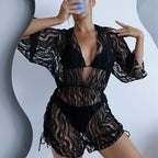 Damen Strand-Latzkleid R&B