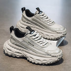 Damen Sportliche Chunky Sneakers mit atmungsaktiver Mesh-Oberfläche und flexibler Laufsohle R&B