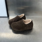 Damen Kuschelige Hausschuhe mit weichem Fleecefutter und rutschfester Sohle R&B