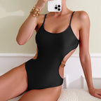 Damen Einteiler Badeanzug mit elegantem Cut-Out-Design R&B