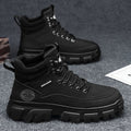 Damen Robuste Winterstiefel mit rutschfester Sohle und hohem Schaft
